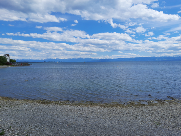 Der Bodensee bei Friedrichshafen