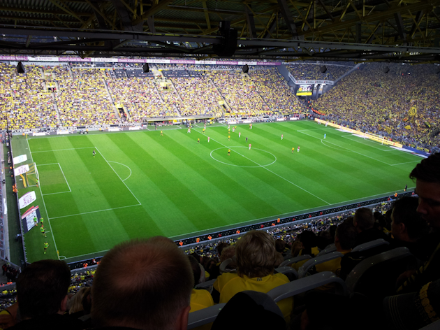 Bestes Stadion bei uns: Signal-Iduna-Park (Westfalenstadion).